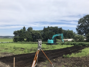 六戸町案件、造成開始