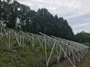 十和田1号機案件、架台設置開始