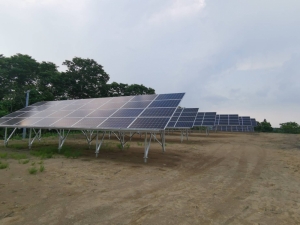 階上町山舘前案件、電気工事完了