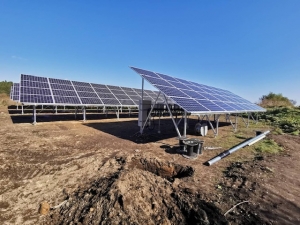 三沢市下野案件、電気工事完了
