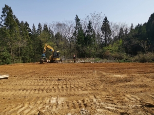 八戸市豊崎町案件、造成完了