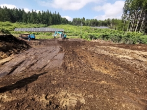 十和田市細工屋敷案件D区画、造成開始