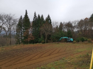八戸市人首沢案件A区画、造成開始