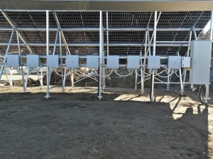 むつ市今泉案件、電気工事開始