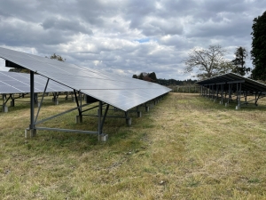 三沢市メガソーラー発電所、除草作業完了