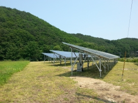 九戸郡九戸村戸田　T様　地上設置
