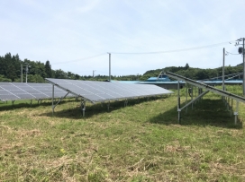 三戸郡階上町　K様2号機　地上設置