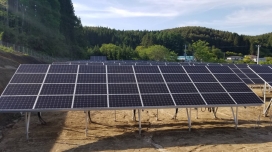 八戸市豊崎町案件C区画　N様　地上設置