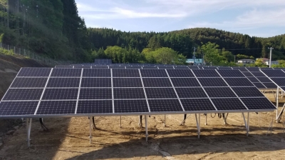 八戸市豊崎町案件C区画　N様　地上設置